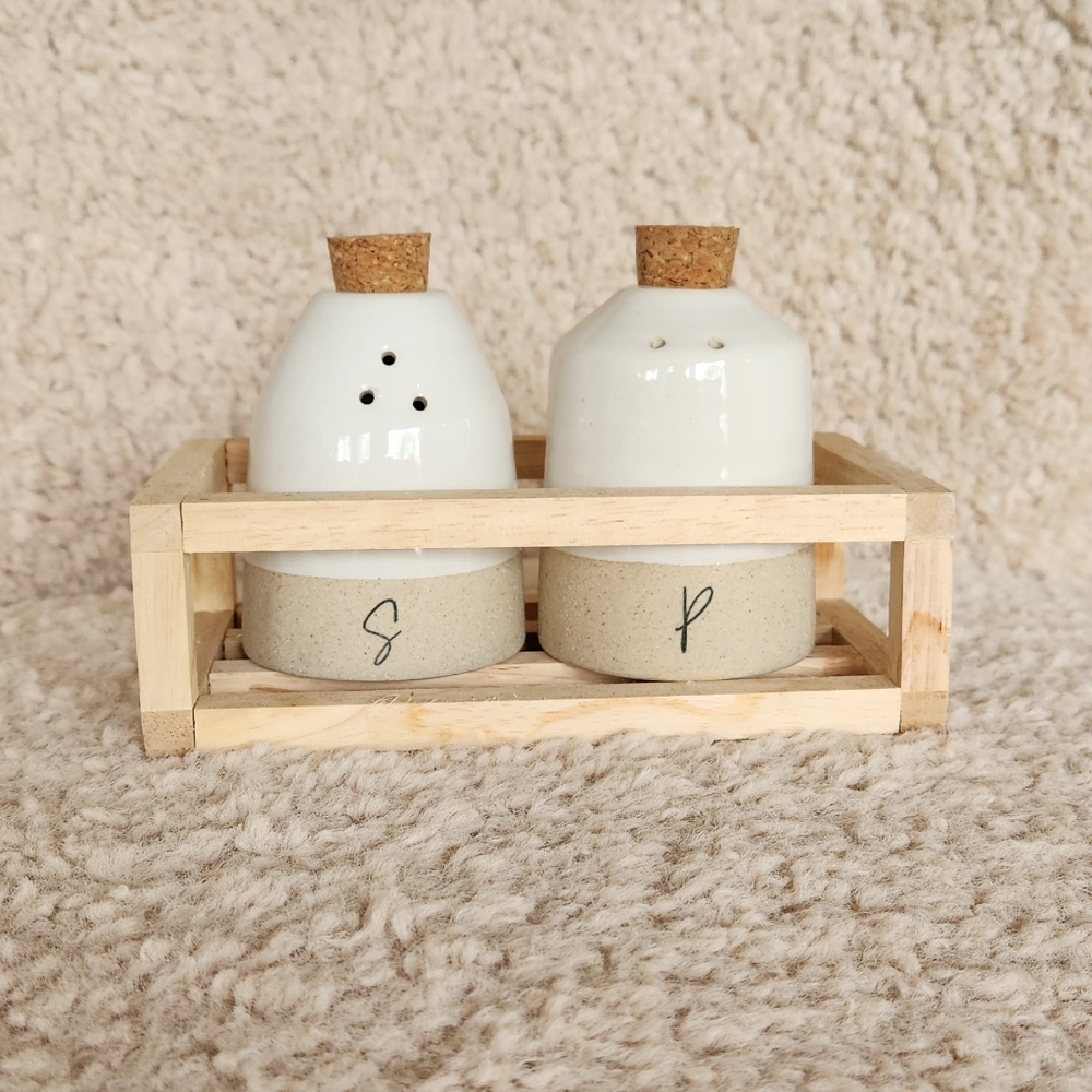 Ceramic Salt and Pepper Shakers
